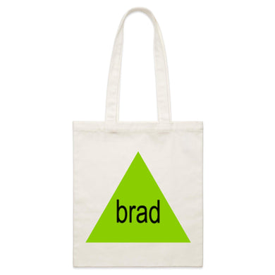 Brad Summer Parcel Canvas Tote Bag