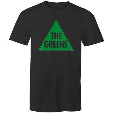 Greens Logo on Black - Mens T-Shirt