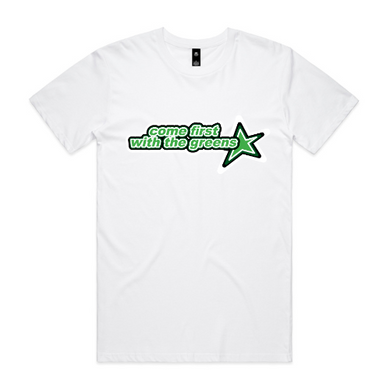 COME FIRST WHITE BABY STANDARD TEE - LTD FINAL STOCK