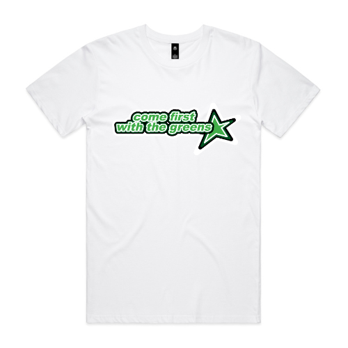 COME FIRST WHITE BABY STANDARD TEE - LTD FINAL STOCK