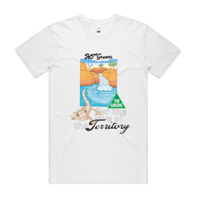 For the love of the Territory Unisex Organic T-shirt