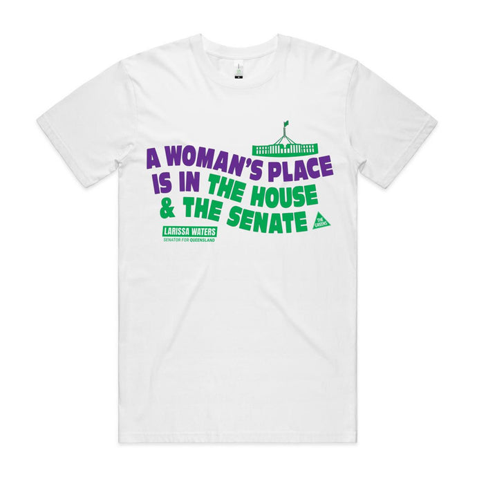 A woman’s place Larissa Waters Men's t-shirt