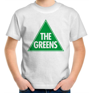 Youth t-shirt with our Classic Greens Logo