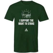 Load image into Gallery viewer, I Support The Right To Strike Unisex T-Shirt