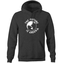 Load image into Gallery viewer, The Future is Green Hoodie (logos)