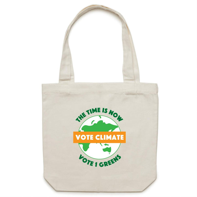 Vote 1 Climate - Canvas Tote Bag