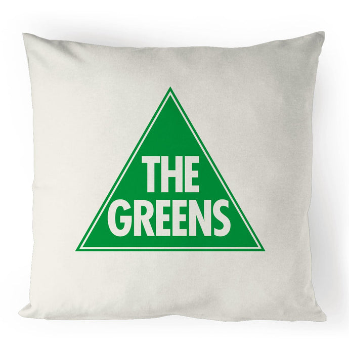 100% Linen Cushion Cover with Our Classic Logo