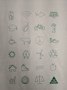 Policy Icons t-shirt