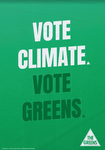 Vote Climate Art Print