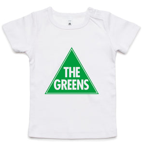 Infant's t-shirt with our Classic Greens Logo