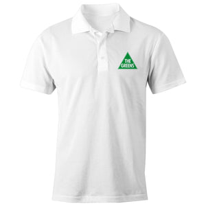 Men's Polo Shirt with our Classic Greens Logo