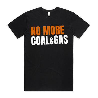No More Coal & Gas Unisex Organic t-shirt