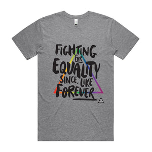 Fighting For Equality t-shirt Unisex Organic Tee